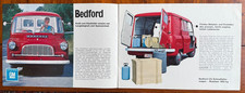 Prospekt GM BEDFORD HA-Schnell-Lieferwagen, CA-Lieferwagen Modelle