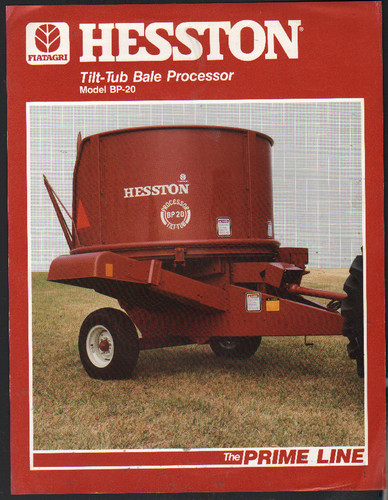 Hesston tilt tub - hesston, "tilt-tub"