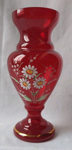 Bohemia glasvase cm farbe - 30,8,
