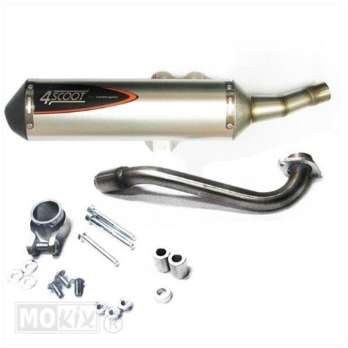 Auspuff piaggio evolution - auspuff, x9