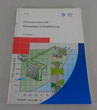 Selbststudienprogramm SSP 208 Klima Grundlagen im PKW Audi VW ab 1998