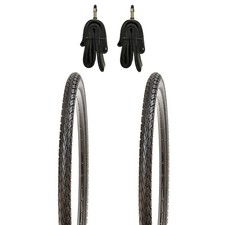 2 Stück Fahrradreifen 28 Zoll 42-622 700-40C inkl. 2x Schlauch mit Dunlopventile