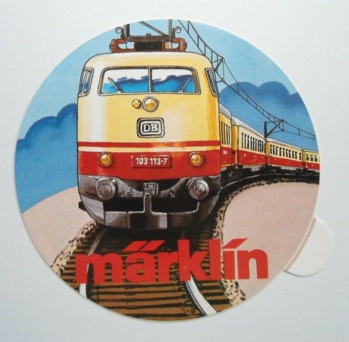 Werbe aufkleber märklin - werbe-aufkleber,