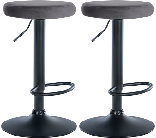 2er set barhocker ponte samt - barhocker,
