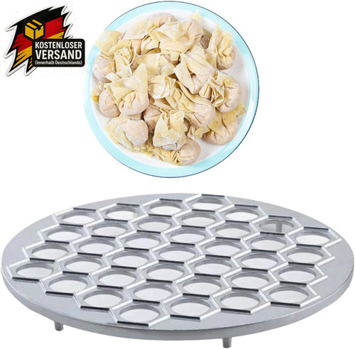 Pelmeni form loch aluminium - form, 37-loch