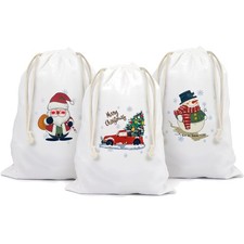 Weihnachtsmann Sack 3er Set