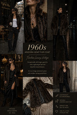 ✨ Vintage Pelzmantel 60er