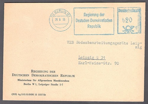 Ddr dienstbrief mif mit - mif.,