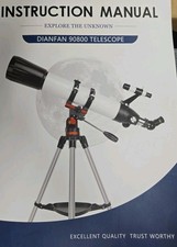 Teleskop 90mm Öffnung 800 Teleskop Astronomie für Erwachsene 32X-240X Refraktor 