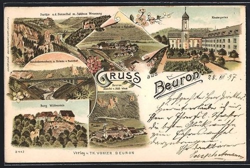 Lithographie beuron - lithographie,