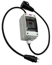 230V Schuko mobiler digitaler