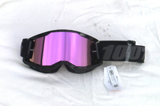100% Crossbrille Strata 2 Pink verspiegelt Anti-Fog Crossbrille Enduro........