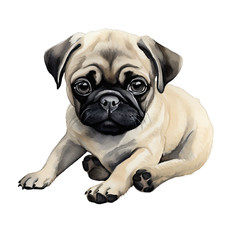 Wandtattoo Aufkleber Aquarell