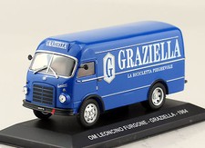 OM Leoncino LKW Transporter Graziella 1964 1:43 Ixo/Altaya Modellauto ZZZ 
