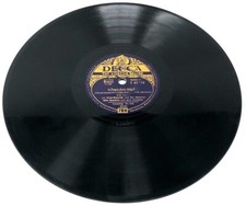 10" Schellackplatte - DECCA F 43 754 - Du bist Musik / Schweden Mädel (W13)