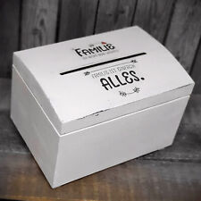 Vintage Große Holztruhe