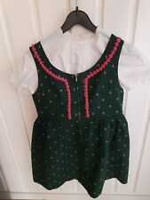 Vintage - Trachtendirndl mit Bluse - 60er Jahre - Größe 164