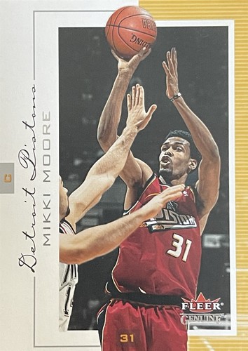2000 fleer genuine mikki - fleer,