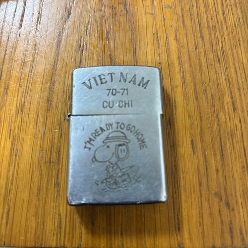 Zippo snoopy vietnam cu - snoopy, 70-71