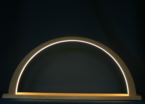 Led schwibbogen 69cm - led, leerbogen