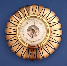 Barometer TT Messing & Glas