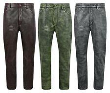 Herren Lederhose Biker