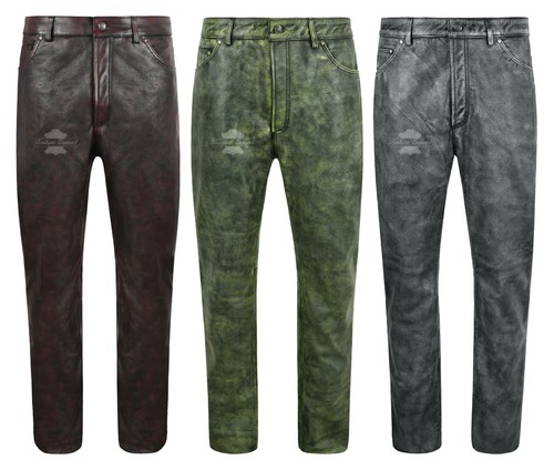 Herren lederhose biker - lederhose,