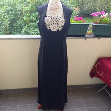 original 50er 50s 1950er Kleid Abendkleid lang antik vintage rockabilly xl 42