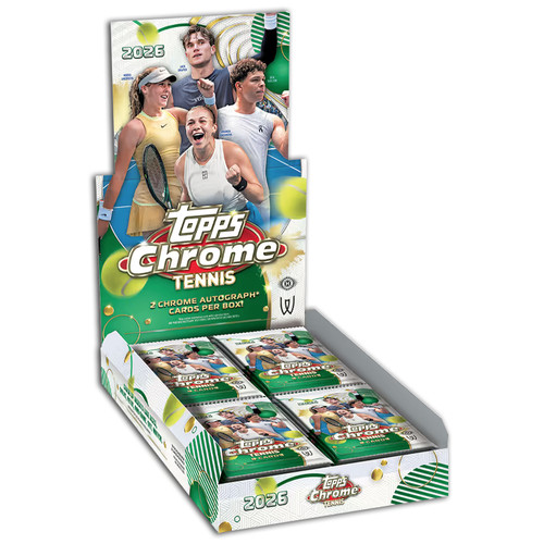 Topps tennis chrome 2026 - topps,