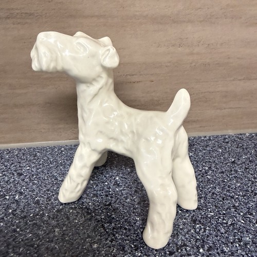 Vintage keramik hundefigur - vintage,