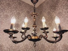 antik 10 Fl Kronleuchter