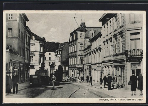 Ansichtskarte neviges straße - ansichtskarte,