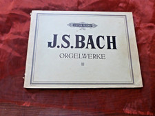 BACH Orgelwerke 3 Edition Peters Nr. 242 (Inhalt in Beschreibung) III