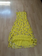 Zara sommerkleid gelb lila - zara,