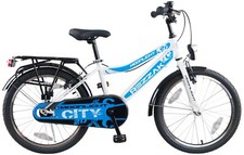 20 Zoll Kinder Fahrrad Jungen Rücktrittbremse RH 33 Weiss Blau NEU-042