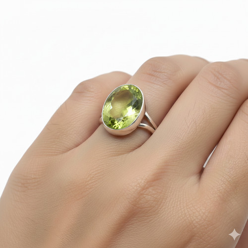 Grüner peridot edelstein 925 - grüner,