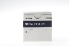 SIGMA 30mm f/2,8 EX DN für Sony E - SNr: 52919856