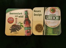 2 er Set   Bierdeckel  Ureich