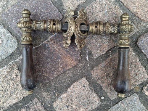 Antike türdrücker garnitur - antike,