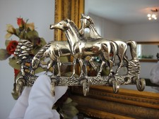 Wandgarderobe Pferde Wandhaken