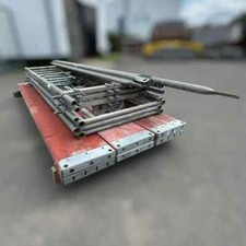 21m² gebrauchtes Gerüst/Baugerüst Plettac/Alfix/MJ mit Holzbohlen 8,40m AH