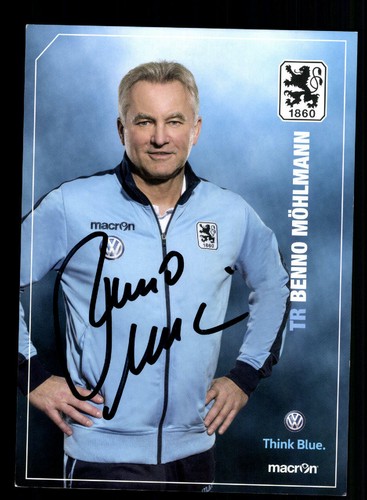 Benno möhlmann autogrammkarte - möhlmann,