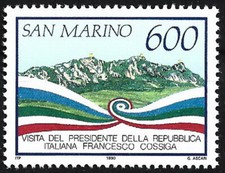 San Marino - Monte Titano postfrisch 1990 Mi. 1451