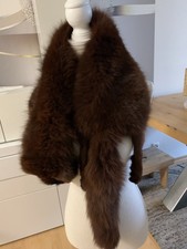 Silberfuchs Pelzstola Pelzkragen Pelzschal Echtfell Stola Fuchs Schal Kragen Fel