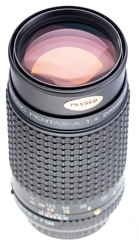 Smc pentax 200 f 4 - 200, mm