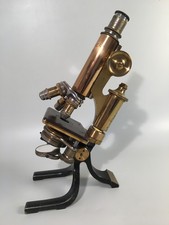 Messing mikroskop c - -,