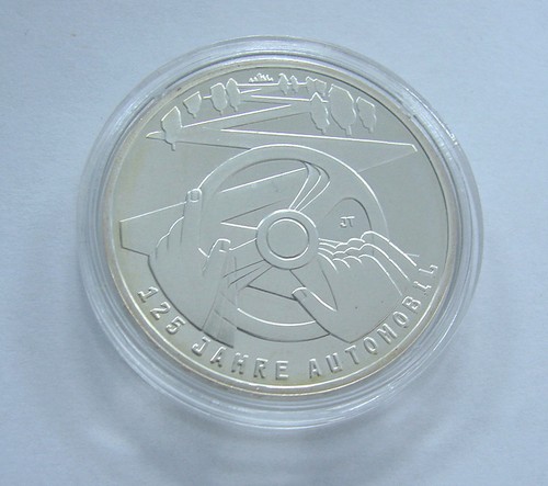 Euro silbermünze 125 jahre - 125,
