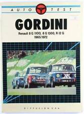 auto test gordini renault 8 g 1100, 8 g 1300, r12 g, 1965/1972