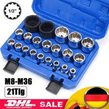 21tlg 1/2 Steckschlüssel