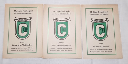 Fussballprogramm heft tsg - x,